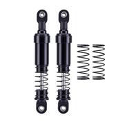 75mm-115mm Big Bore Shocks, RC Crawler Shocks for 1/10 RC Crawler LCG Chassis Gspeed V3 Element Enduro SCX10 TRX4 Gamde R1 Comp Builds DIY (Black 95mm 2pcs)