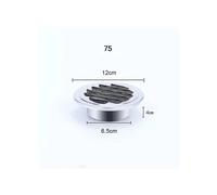 (75MM) 75mm 201 Stainless Steel Wall Air Vent Grille Exterior Round Ducting Ventilation Grilles Ventilation Duct Hood Durable Vent Cap