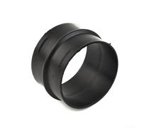 75mm Black Plastic Duct Joiner Connector Pipe Compatible for Eberspacher for Webasto Heater Vent Systems for Cars and Trucks, Connects and Extends Warm Air Ducting Securely