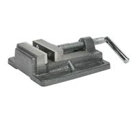 75mm Cast Steel Drill Vice - 75mm Jaw Opening - Replaceable Steel Jaws