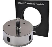75mm Diamond Hole Saw Ceramic, Porcelain, Tiles, Glass, Marble, Granite, Quartz Diamond Hole Cutter for Tiles 7,5 cm Diamond Drill Bit