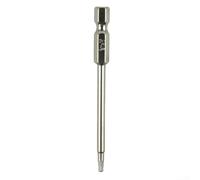 75mm For Torx Screwdriver Bit, Magnetic 1/4 Inch Hex Shank, Suitable for Electric and Manual Screwdrivers (Hole)
