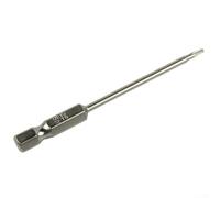 75mm For Torx Screwdriver Bit, Magnetic 1/4 Inch Hex Shank, Suitable for Electric and Manual Screwdrivers (Hole)