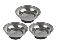 75mm Magnetic Parts Tray Storage Holder Circular Round Nuts Bolts Needles 3pc