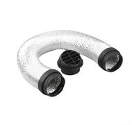 75mm Parking Heater Hose Extension Duct With Outlet for D4 and For D5 Diesel Heaters Compatible With 5KW and 8KW Airtronic Systems for Efficient Warm Air Distribution