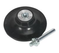 75mm Quick Change Backing Pad For Angle Grinders - 1/4 Inch Unc Thread