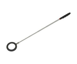 75mm Telescopic Inspection Mirror with LED Light - 290mm to 870mm Extending Tool