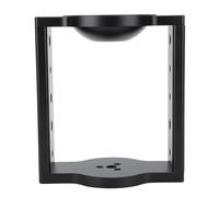 75mm Tripod Head Bowl Riser, Converter Riser Aluminium Half Ball Flat To Bowl Adapter for Video Camera Tripod Fluid Head Rail