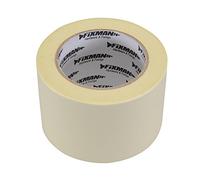 75mm (wide) x 50m Paper Masking Tape - Residue Free Adhesive Decorating/Painting Shield - Easy Tear Cutting In Paint Line - Wood Glass Plastic Metal | Door Frame Window Skirting Coving Cover