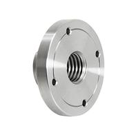 75mm Woodworking Motor Bed Panel, Rustless Rust Suitable for M33X3.5 Threaded Woodworking Machine Chuck Flight Panel