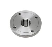 75mm Woodworking Motor Bed Panel, Rustless Rust, Suitable Threaded Woodworking Machine Chuck Flight Panel (Size : 75mm-1Inchx8TPI)