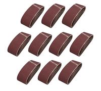75mm x 457mm 40 Grit Coarse Abrasive Sanding Belt Sander Discs 50 Pack