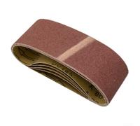 75mm x 457mm Sanding Belts, 5 Mixed Grits 60 80 120 240, Perfect for Power Tool Applications in Various Industries