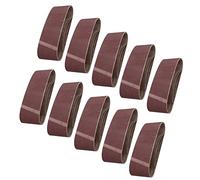 75mm x 533mm 120 Grit Fine Abrasive Sanding Belt Sander Discs Sheets 50 Pack