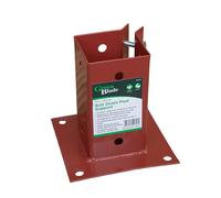 75mm x 75mm (3" x 3") Metal Garden Fence Post Holder & Spike - Samuel Alexander | TJ Hughes