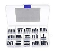 75pcs 15 Types Network Resistor Assorted Pack Kit 1 x 9pin 101 221 471 681 102 222 472 682 103 153 203 273 473 683 104 With box RUAJOGYNVM