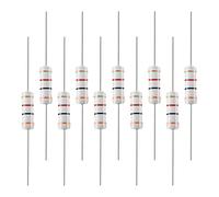 75Pcs 3Kohm Resistor 1W 5% Metal Oxide Film Resistors Axial Lead Flame Proof for DIY Electronic Projects and Experiments Tolerance Component