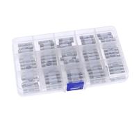75pcs 6mm x 25mm 250V Fast Blow Ceramic Fuse Assortment Kit Box 0.5A 1A 2A 3A 4A 5A 6A 8A 10A 13A 15A 16A 20A 25A 30A