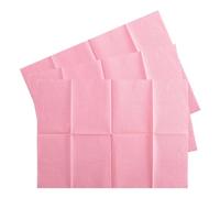 75pcs Dental Bibs Disposable - Disposable Dental Bibs Dentist Tattoo Bibs Pink Dental Bibs for Nails Patient Bibs Pink Towels Tattoo Table Covers Dental Pads Mats Paper Sheets Lash Supplies