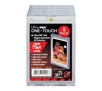 Ultra Pro ULP15246-UV One-Touch-UV 75pt Card Holder - 5 Piece