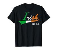 75th Birthday gift Irish Since 1946 75 years born in Ireland T-Shirt
