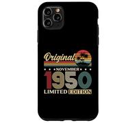 75th Birthday Gift Men Women Original November 1950 Case for iPhone 11 Pro Max