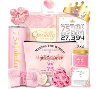 75th Birthday Gifts For Women, Happy 75th Birthday Gifts For Her Mom Sister Wife Best Friend Turning 75, Unique Gift For 75 Year Old Woman Birthday, Funny Birthday Decorations Gift Ideas