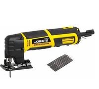 75W Mini Scroll Reciprocating Saw Cutter Variable Speed Wood Metal & 10 Blades