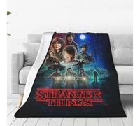 (75x100, 3) Stranger Things Flannel Blanket Super Soft Comfortable Warm Kids Gift