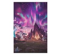 75x50cm/1000pcs Adult Pieces Jigsaw Puzzle Aurora Dreamscape Jigsaw for Adults Family Game Perfect Decoration Birthday Present, Gifts, 75x50cm/1000pcs