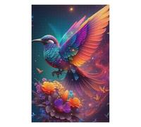 75x50cm/1000pcs Adult Pieces Jigsaw Puzzle Enchanted Bird in Flight Jigsaws for Adults Toy Wall Decor For Family Fun Challenging To Complete 75x50cm/1000pcs