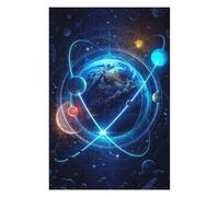 75x50cm/1000pcs Jigsaw Puzzle for Adults Cosmic Harmony Celestial Dance Puzzle for Adults Fun Games Staycation Kill Time Birthday And Unique Gifts 75x50cm/1000pcs
