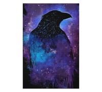 75x50cm/1000pcs Jigsaw Puzzle for Adults Crow Ravens Puzzle for Adults Family Game Difficult Challenge Parent-child Interaction 75x50cm/1000pcs
