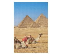 75x50cm/1000pcs Jigsaw Puzzle for Adults Egyptian Pyramids Puzzle for Adults Fun Games Staycation Kill Time Birthday And Unique Gifts 75x50cm/1000pcs