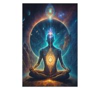 75x50cm/1000pcs Jigsaw Puzzle for Adults Esoteric Zen Universe V6 Adult Jigsaw Puzzle Toy Wall Decor Staycation Kill Time Parent-child Interaction 75x50cm/1000pcs