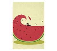 75x50cm/1000pcs Jigsaw Puzzle for Adults Melon Splash Puzzle for Adults Fun Games Staycation Kill Time Birthday And Unique Gifts 75x50cm/1000pcs