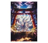 75x50cm/1000pcs Jigsaw Puzzle for Adults Mighty Kitsune Gateway Adult Jigsaw Puzzle Toy Wall Decor Staycation Kill Time Parent-child Interaction 75x50cm/1000pcs