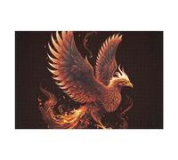 75x50cm/1000pcs Jigsaw Puzzle for Adults Phoenix Rising Firebird Artwork -2 Puzzle for Adults Fun Games Staycation Kill Time Birthday And Unique Gifts 75x50cm/1000pcs