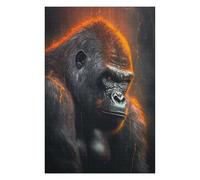 75x50cm/1000pcs Jigsaw Puzzle for Adults Thunder Gorilla Puzzle for Adults Family Game Difficult Challenge Parent-child Interaction 75x50cm/1000pcs