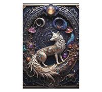 75x50cm/1000pcs Jigsaw Puzzle for Teenagerss Celestial Steampunk Fox Jigsaw Puzzle Toy Wall Decor Analysis And Logic Fun at Home Activities, 75x50cm/1000pcs