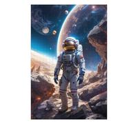 75x50cm/1000pcs Jigsaw Puzzle for Teenagerss Space Walker Jigsaw Puzzle Toy Wall Decor Analysis And Logic Fun at Home Activities, 75x50cm/1000pcs