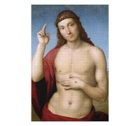 75x50cm/1000pcs Jigsaw Puzzles- Christ Blessing by Raphael Jigsaws for Adults Brain Teaser Game Precision Cutting Deal As Gifts for The Whole Family 75x50cm/1000pcs