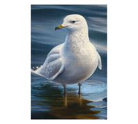 75x50cm/1000pcs Jigsaw Puzzles for Adults Arctic Ivory Gull Jigsaw Puzzle Hands-on Game Wall Art Unique Gifts for Birthday And Christmas 75x50cm/1000pcs