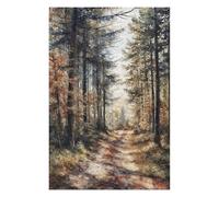 75x50cm/1000pcs Jigsaw Puzzles for Adults Autumn Whisper Puzzle for Adults Brain Teaser Game Presents for Women Parent-child Interaction 75x50cm/1000pcs