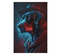75x50cm/1000pcs Jigsaw Puzzles for Adults Canine Crime Solver Puzzles for Adults Hands-on Game Perfect Decoration Unique Gifts for Birthday And Christmas 75x50cm/1000pcs