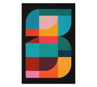 75x50cm/1000pcs Jigsaw Puzzles for Adults Colorful Shapes 1 Jigsaw for Adults Family Game Precision Cutting Birthday And Unique Gifts 75x50cm/1000pcs