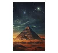 75x50cm/1000pcs Jigsaw Puzzles for Adults Egyptian Pyramids Puzzles for Adults Hands-on Game Perfect Decoration Unique Gifts for Birthday And Christmas 75x50cm/1000pcs