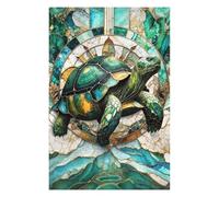 75x50cm/1000pcs Jigsaw Puzzles for Adults Eternal Kintsugi Tortoise Jigsaw Puzzle Hands-on Game Wall Art Unique Gifts for Birthday And Christmas 75x50cm/1000pcs