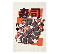 75x50cm/1000pcs Jigsaw Puzzles for Adults GREAT SUSHI DRAGON Jigsaw Puzzle Hands-on Game Wall Art Unique Gifts for Birthday And Christmas 75x50cm/1000pcs