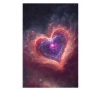 75x50cm/1000pcs Jigsaw Puzzles for Adults Heart Sky Puzzle for Adults Brain Teaser Game Presents for Women Parent-child Interaction 75x50cm/1000pcs